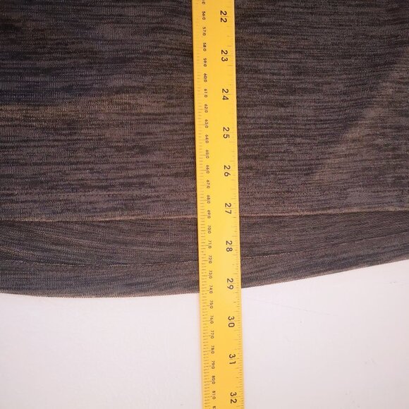 Michel Studio Collection Ladies Brown Sleeveless Shimmery Tunic - Picture 8 of 8